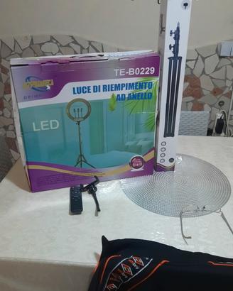 luce di riempimento ad anello. nuovo