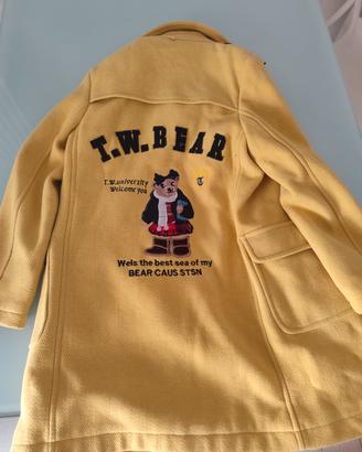 cappotto giallo tg.42
