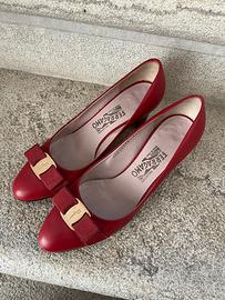 Salvatore Ferragamo - Décolleté rosse Vara