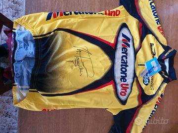 Maglia autografata Marco Pantani stagione 2002