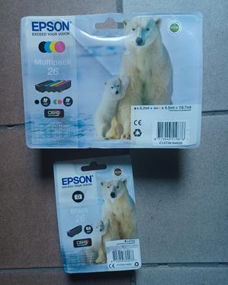 cartucce epson 26 orso polar
