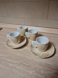 Tazzine Thun 4 + piattini 2