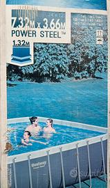 Piscina Bestway nuova 7,32 x 3,66