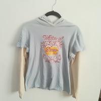 Maglia maniche lunghe con cappuccio