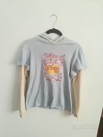 Maglia maniche lunghe con cappuccio