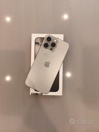 iPhone 16 pro max 256 titanio