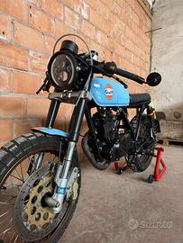 Cafe racer 125 livrea gulf