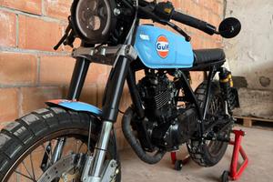 Cafe racer 125 livrea gulf