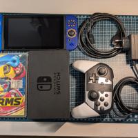 Nintendo Switch + pro controller e ARMS