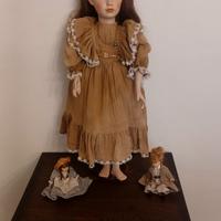 Grande bambola in fine porcellana EF 