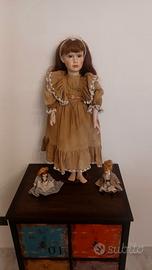 Grande bambola in fine porcellana EF 