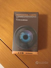 Kit professionale di pulizia e fotografico