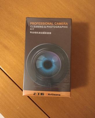 Kit professionale di pulizia e fotografico