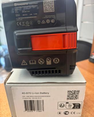 Batteria Husqvarna 40-b70 36v 2ah