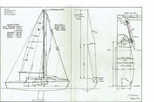 BARCA A VELA 9,20 m – HERMANN STRENER - 1974