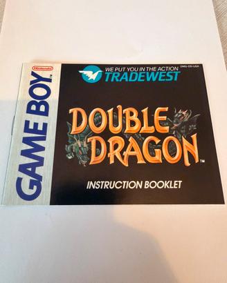 Nintendo Game Boy libretto Double Dragon