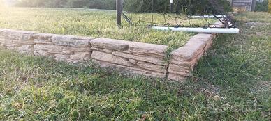 CORDOLI BORDURE IN PIETRA PER AIUOLE