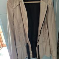 giacca a vento alviero martini tg 46 beige 