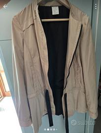 giacca a vento alviero martini tg 46 beige 