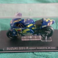 Modellino moto Suzuki GSV-R Kenny Roberts JR. 2002