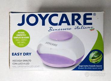 asciuga smalto portatile con luce a led joycare