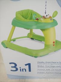 Girello 3 in 1 primi passi 