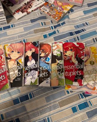 Quintessential quintuplets numeri 1-8
