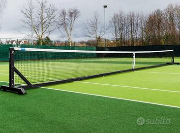 Campo sintetico calcetto tennis perfetto