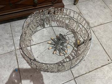 Lampadario a gocce con LED