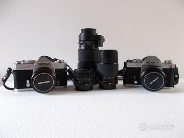 Konica – 2 corpi macchina e 5 obiettivi