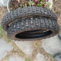 gomme moto enduro tasselate 