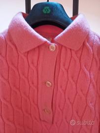 Maglione di lana colore rosa