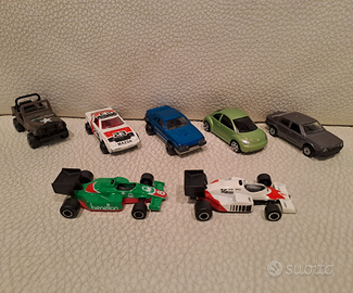 Modellini macchinine, lotto Majorette e Maisto