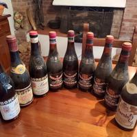 N.22 bottiglie d'annata Barolo, Spanna + vari