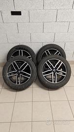 GOMME INVERNALI 205/55 R16 + CERCHI IN LEGA DEZENT