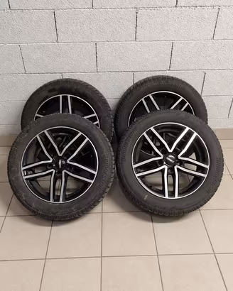 GOMME INVERNALI 205/55 R16 + CERCHI IN LEGA DEZENT