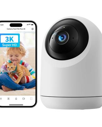 SwitchBot Telecamera Wifi di Sicurezza Domesti 5MP