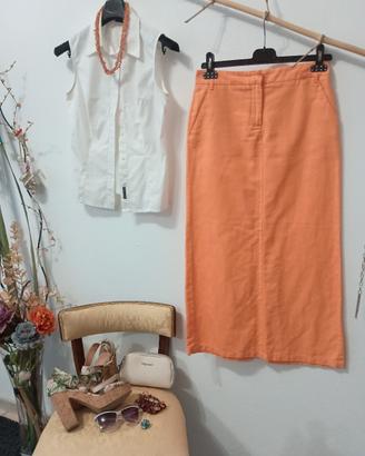 set gonna e camicia tg 40