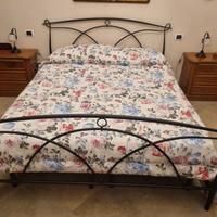 Letto in ferro battuto+ reti ortopediche