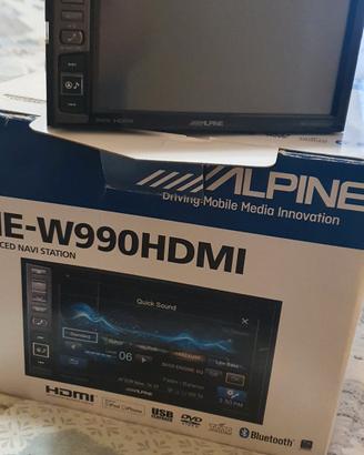 Alpine INE W990 hdmi con navigatore
