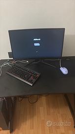 Pc Fisso Gaming+Monitor+Periferiche+Scrivania