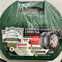 Moovigo Catene da Neve 9mm Taglia 90 nuove!