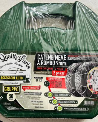 Moovigo Catene da Neve 9mm Taglia 90 nuove!
