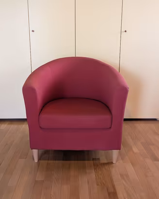 Poltrona IKEA TULLSTA rosso bordeaux