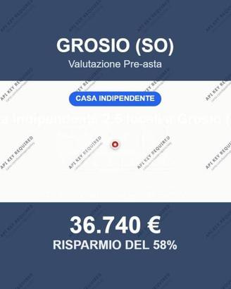 Immobile in asta di 82 m² a Grosio