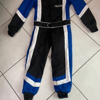 Tuta go-kart bambino