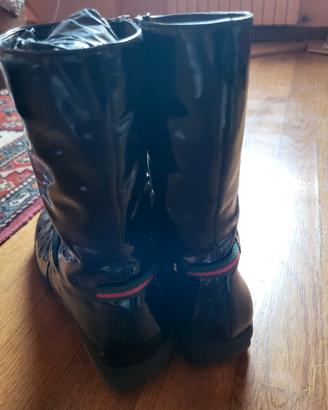 Stivaletto Gucci Pelle Vernice nera - tg 40