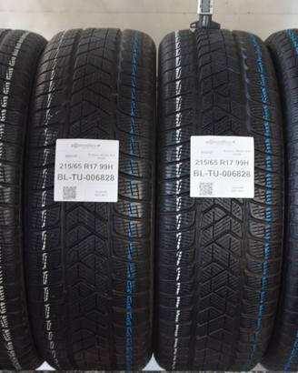 4 Pneumatici 215/65 R17 Pirelli Scorpion Winter Se