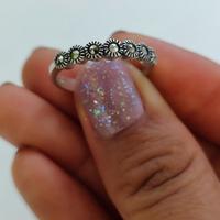 Anello Di Argento Marcasite