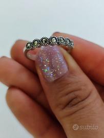 Anello Di Argento Marcasite